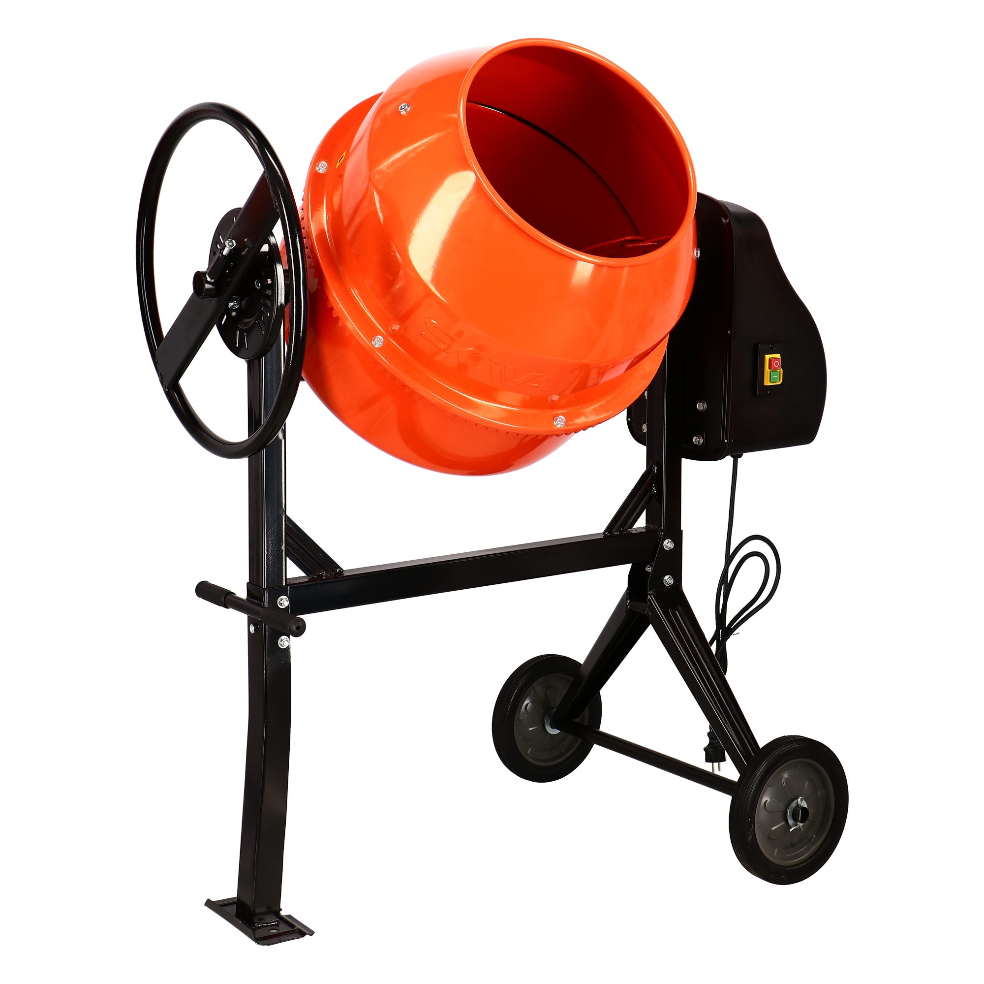 Miešačka na betón Skiva SB-140 550 W 140 l oranžová